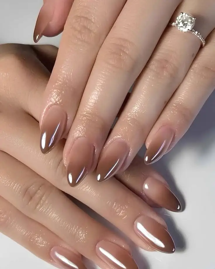 Mocha Glazed Nails