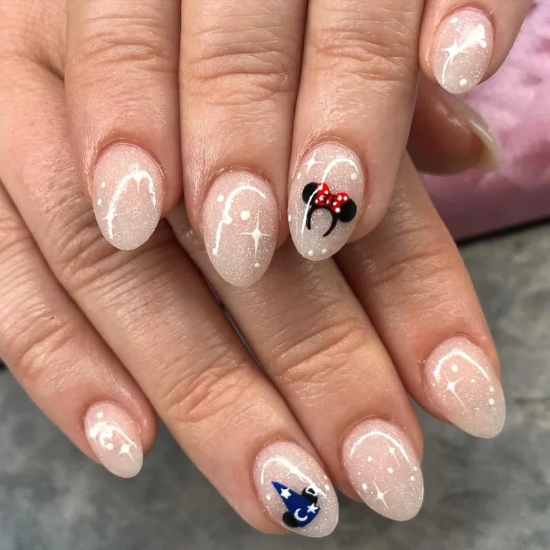Tiny Mickey Ears on Nude