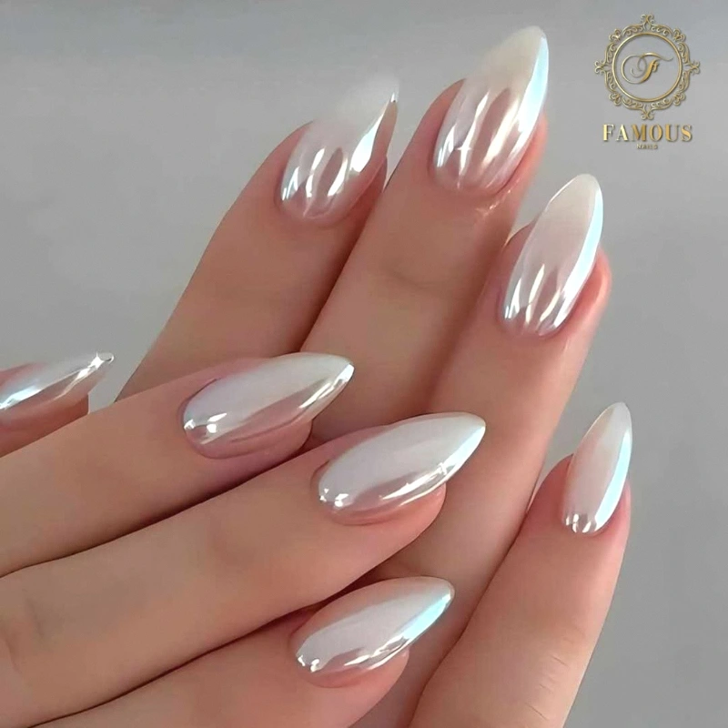 Glazed Pearl Chrome Nudes